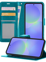 BTH BTH Samsung Galaxy A36 Hoesje Bookcase - Turquoise