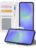 BTH BTH Samsung Galaxy A36 Hoesje Bookcase - Wit