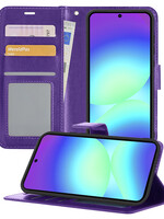 BTH BTH Samsung Galaxy A56 Hoesje Bookcase - Paars