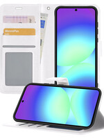 BTH BTH Samsung Galaxy A56 Hoesje Bookcase - Wit