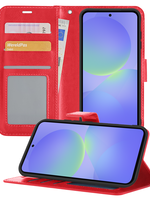 BTH BTH Samsung Galaxy A36 Hoesje Bookcase - Rood