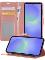 BTH BTH Samsung Galaxy A36 Hoesje Bookcase - Rose Goud