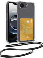 BTH BTH iPhone 16E Hoesje Pashouder met Koord