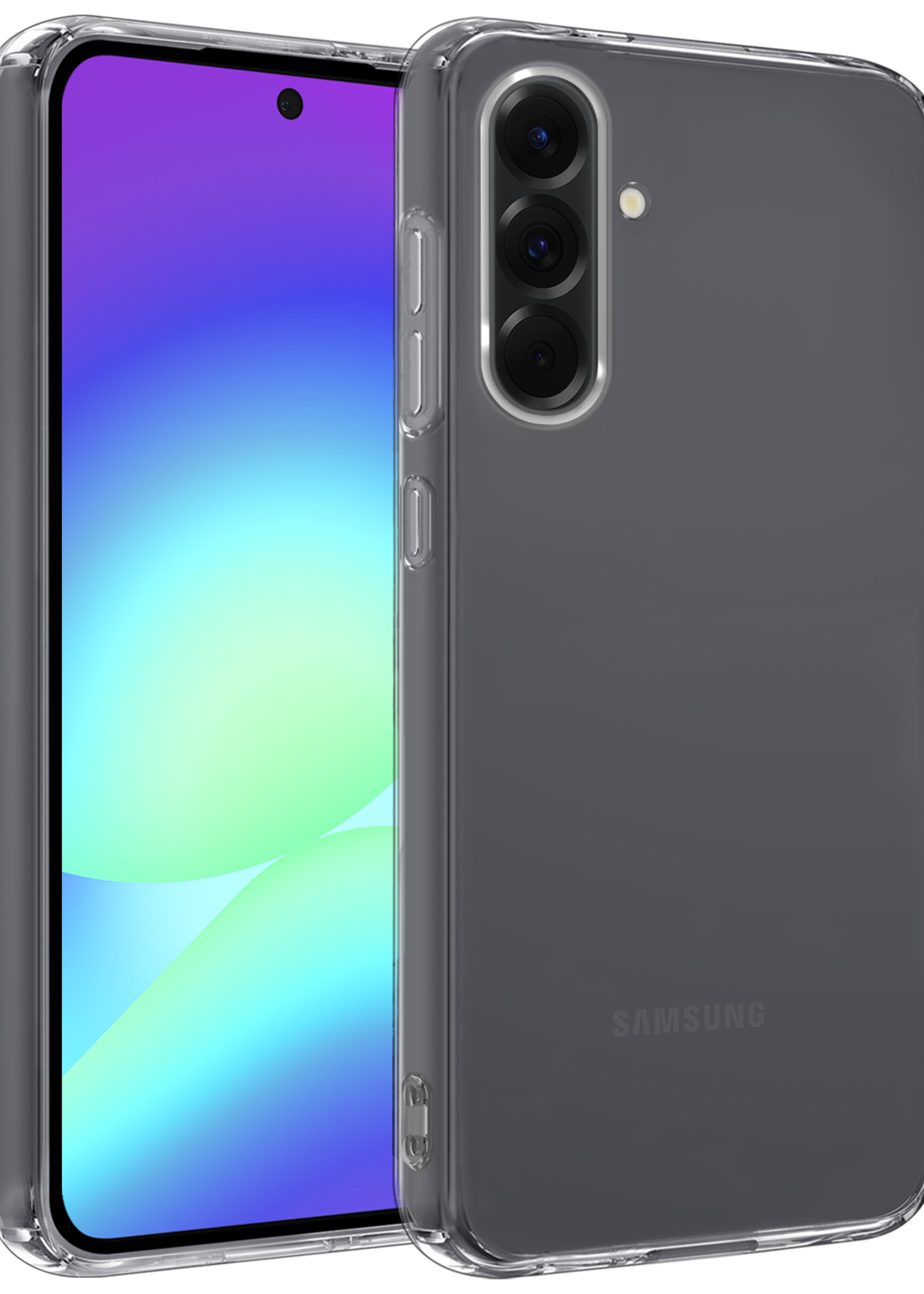 BTH BTH Samsung Galaxy A56 Hoesje Siliconen - Transparant