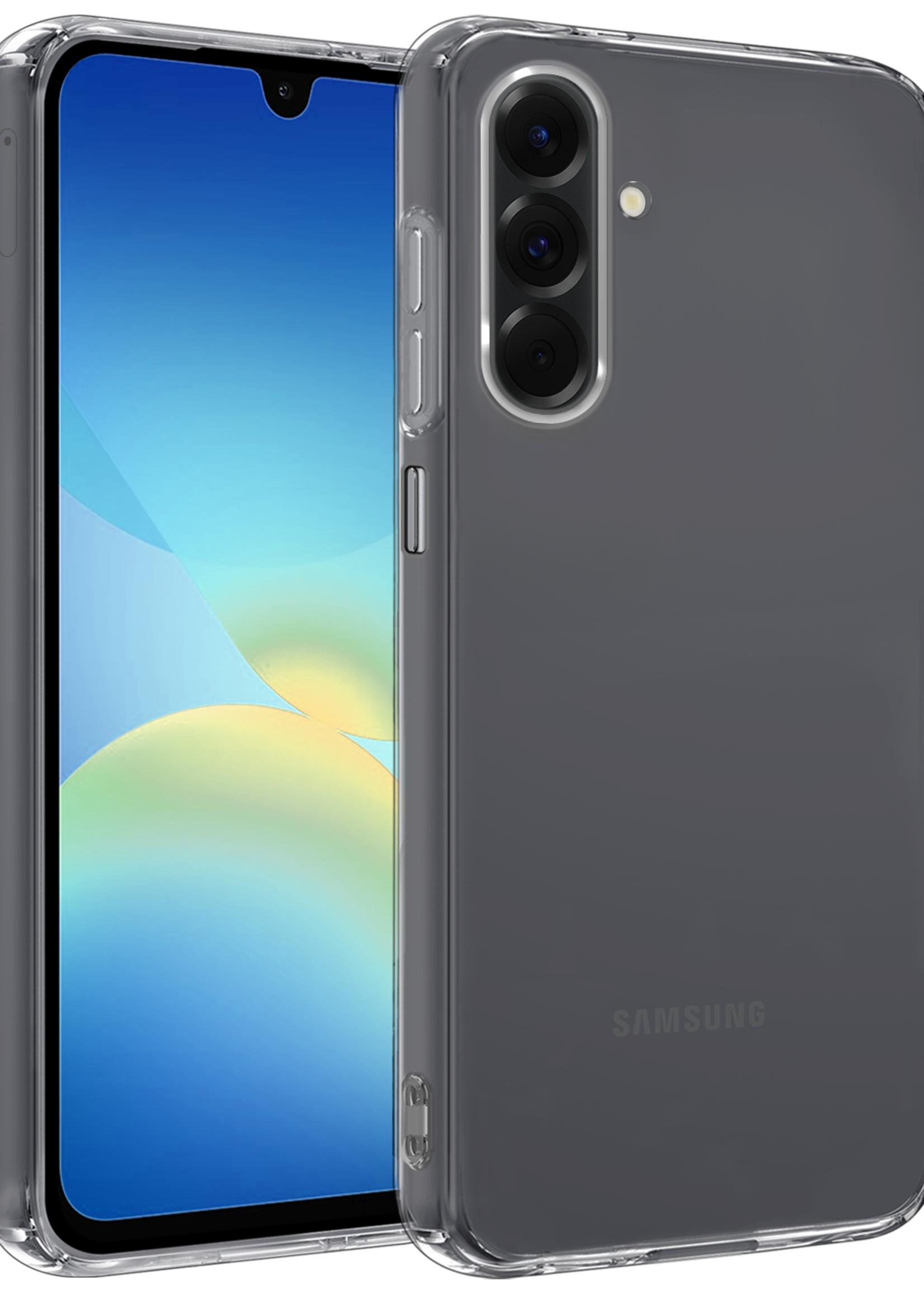 BTH BTH Samsung Galaxy A26 Hoesje Siliconen - Transparant