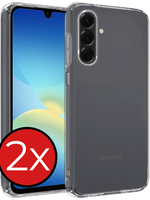 BTH BTH Samsung Galaxy A26 Hoesje Siliconen - Transparant - 2 PACK