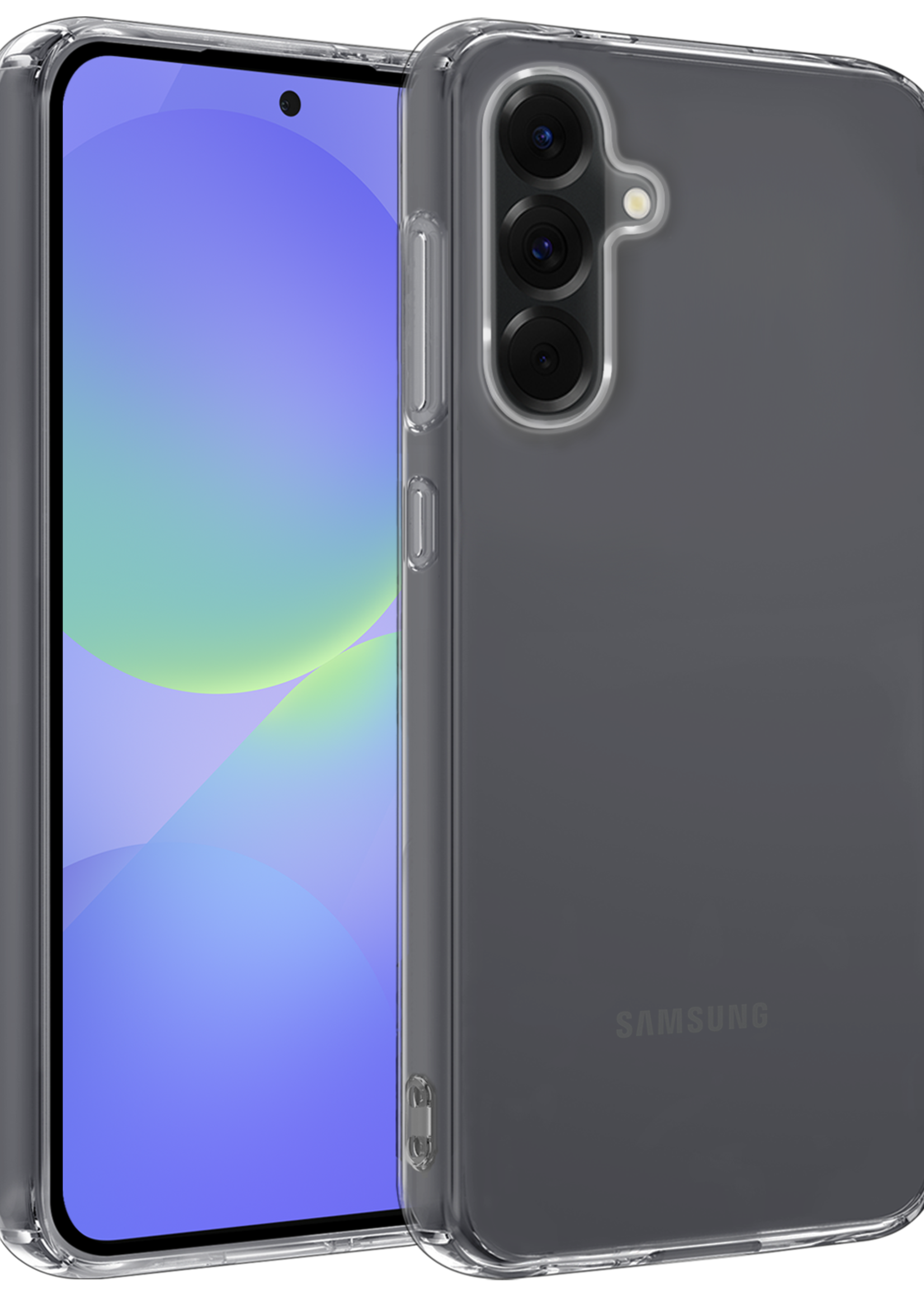 BTH BTH Samsung Galaxy A36 Hoesje Siliconen - Transparant