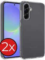 BTH BTH Samsung Galaxy A36 Hoesje Siliconen - Transparant - 2 PACK