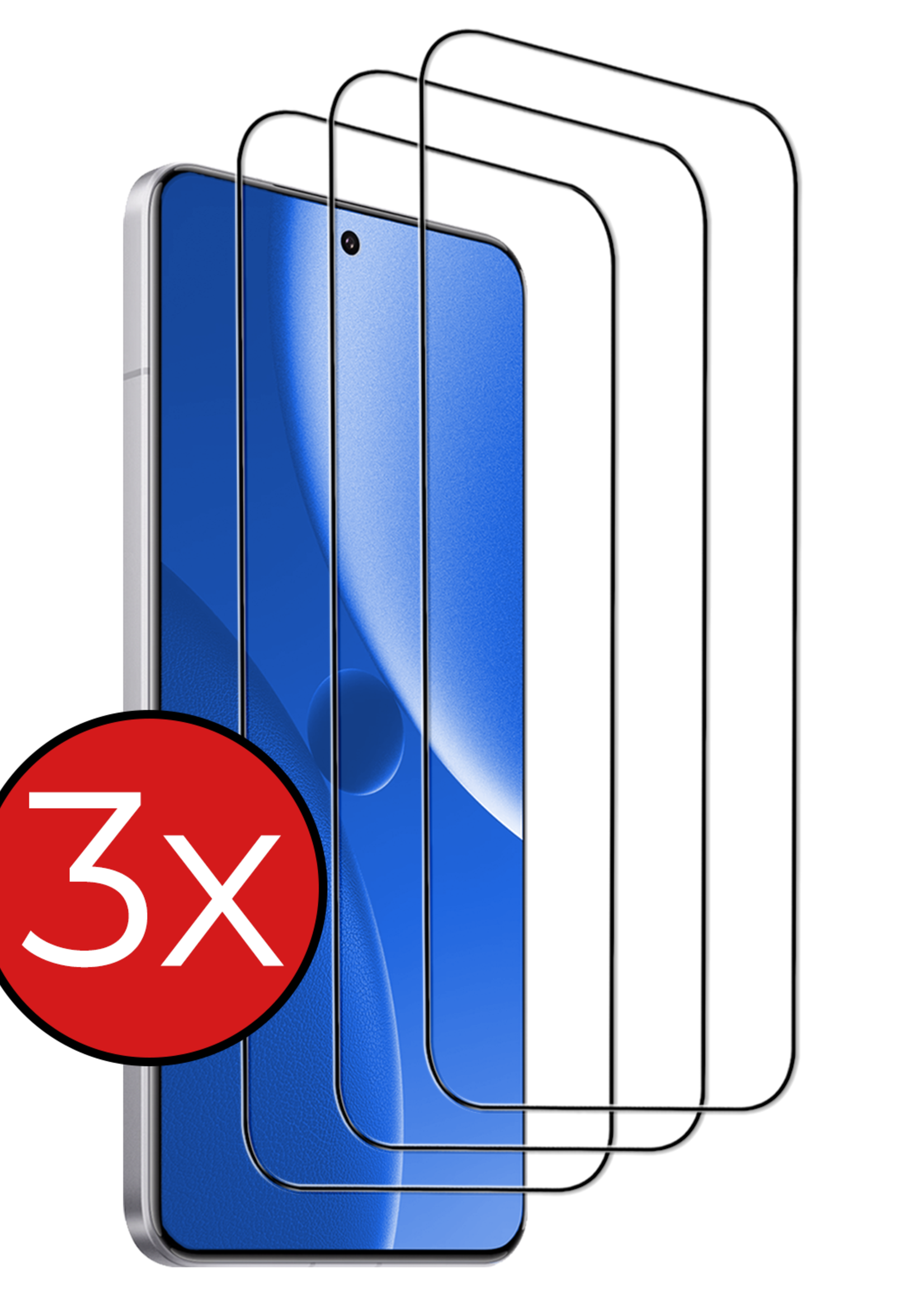 BTH BTH Xiaomi 15 Ultra Screenprotector Glas - 3 PACK