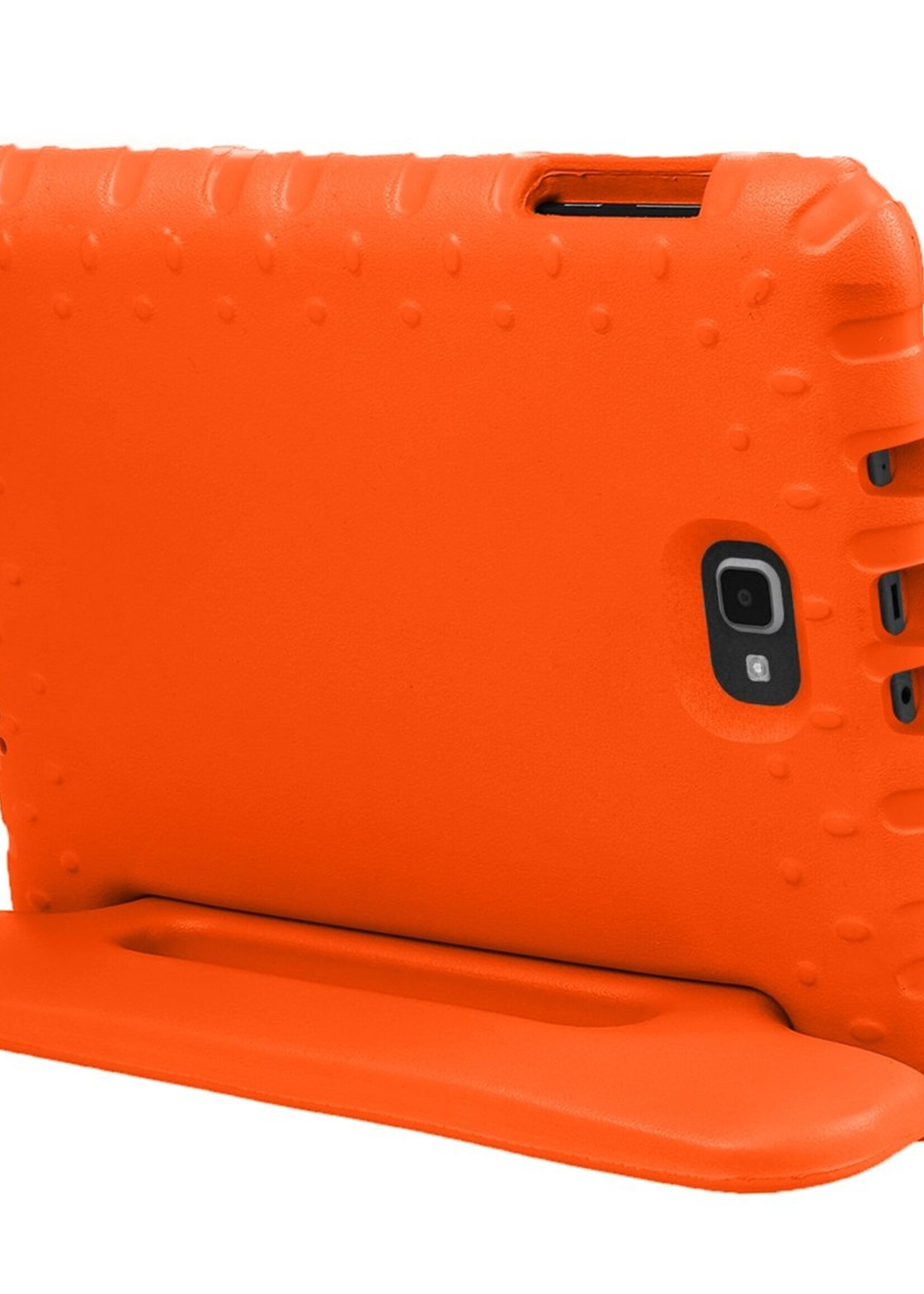 BTH BTH Samsung Galaxy Tab A 10.5 2018 Kinderhoes Met 2x Screenprotector - Oranje