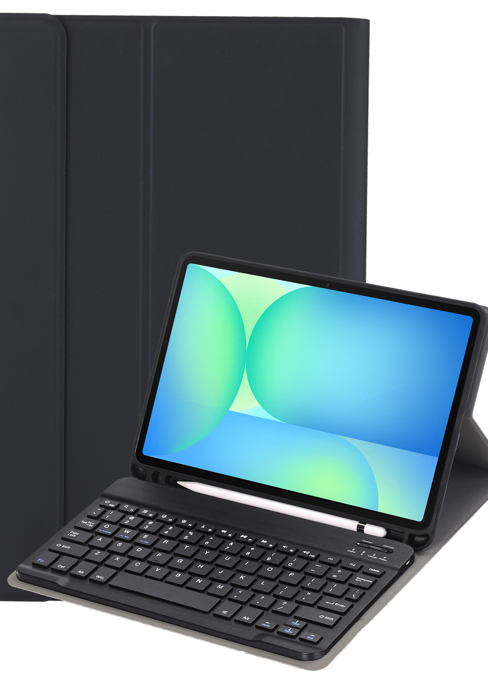 BTH BTH Samsung Galaxy Tab S10 FE Toetsenbordhoes - Zwart
