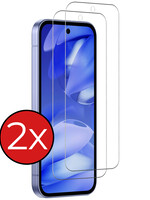 BTH BTH Google Pixel 9a Screenprotector Glas - 2 PACK