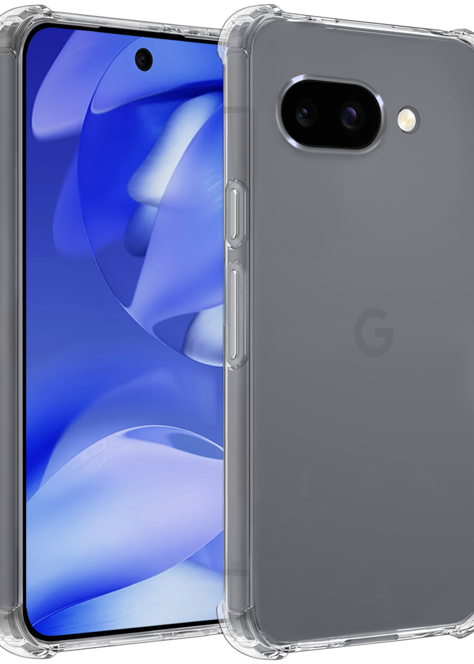 BTH BTH Google Pixel 9a Hoesje Shockproof - Transparant