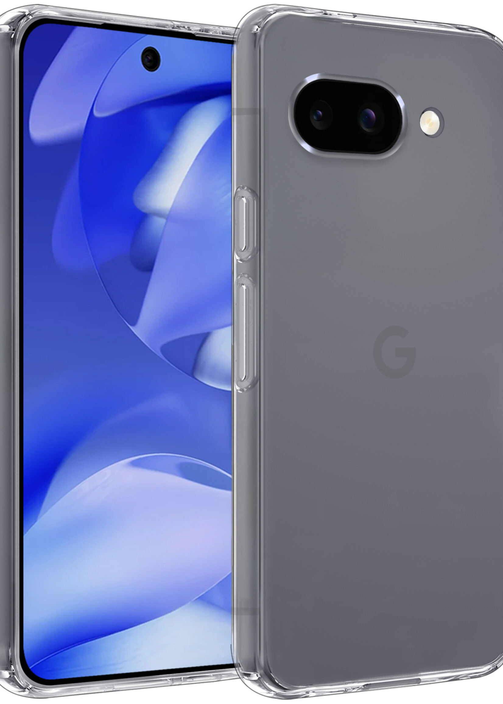 BTH BTH Google Pixel 9a Hoesje Siliconen - Transparant