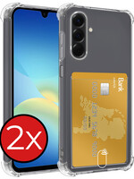 BTH BTH Samsung Galaxy A26 Hoesje Pashouder - 2 PACK