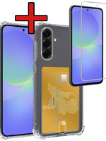 BTH BTH Samsung Galaxy A36 Hoesje Pashouder Met Screenprotector