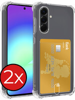 BTH BTH Samsung Galaxy A56 Hoesje Pashouder - 2 PACK