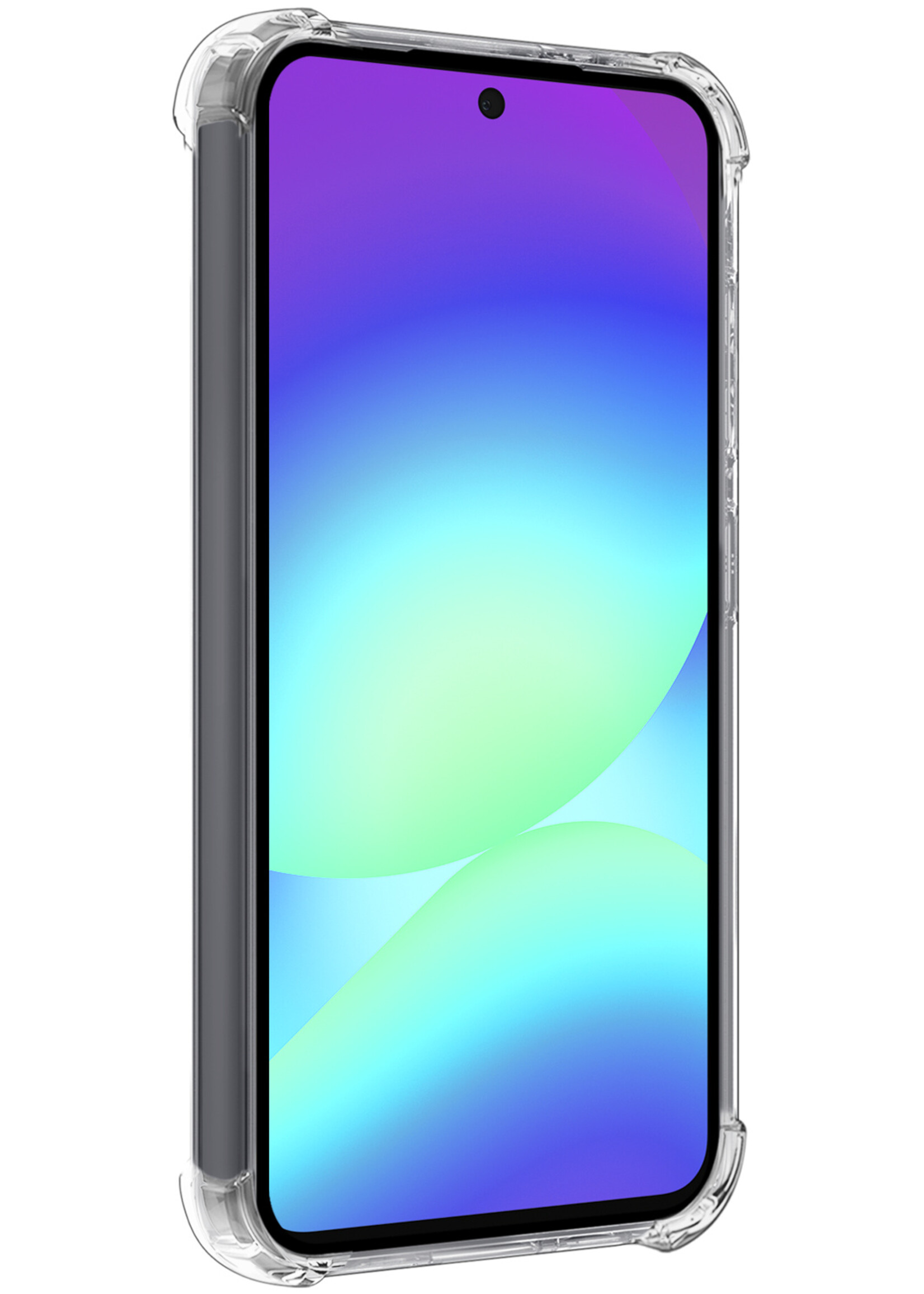 BTH BTH Samsung Galaxy A56 Hoesje Pashouder Met 2x Screenprotector