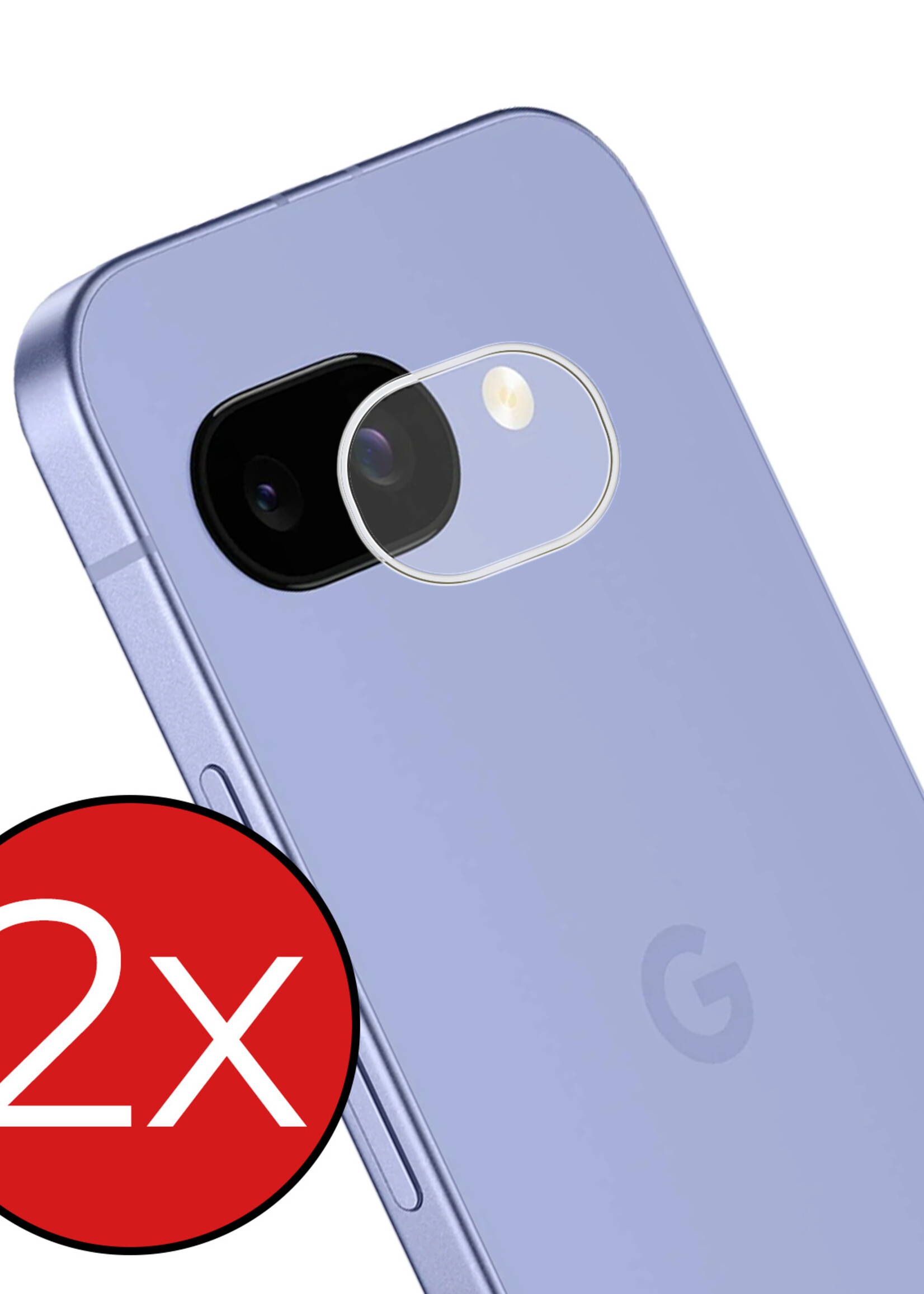 BTH BTH Google Pixel 9a Camera Screenprotector - 2 PACK