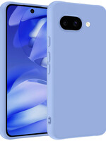 BTH BTH Google Pixel 9a Hoesje Siliconen - Lichtblauw