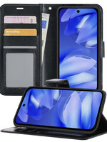 BTH BTH Google Pixel 9a Hoesje Bookcase - Zwart