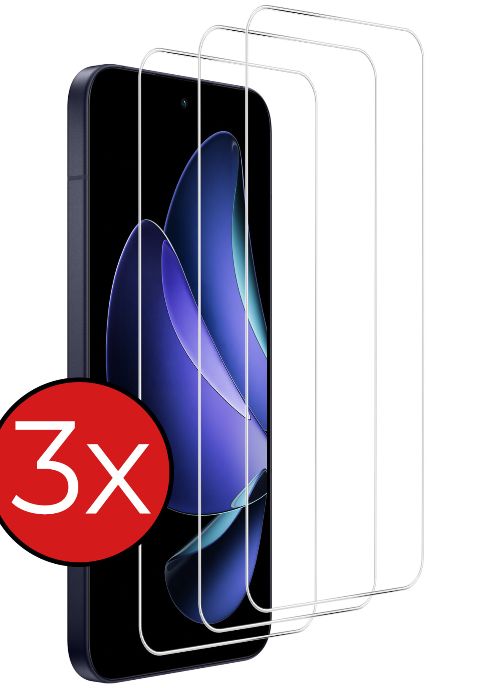 BTH BTH Oppo Reno13 Screenprotector - 3 PACK