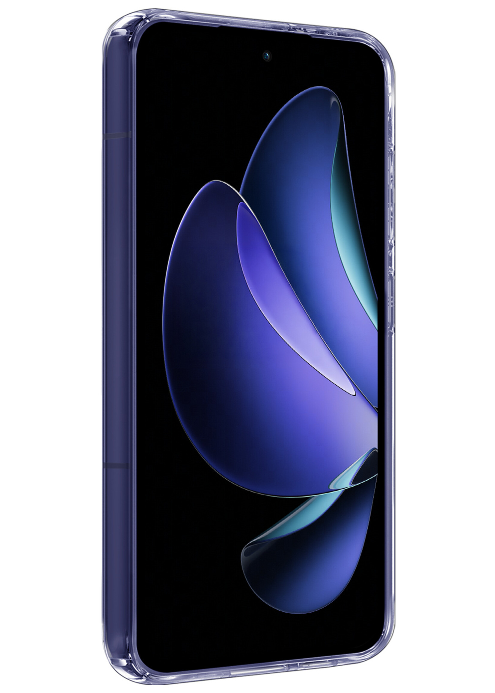 BTH BTH Oppo Reno13 Hoesje Siliconen Met Screenprotector - Transparant