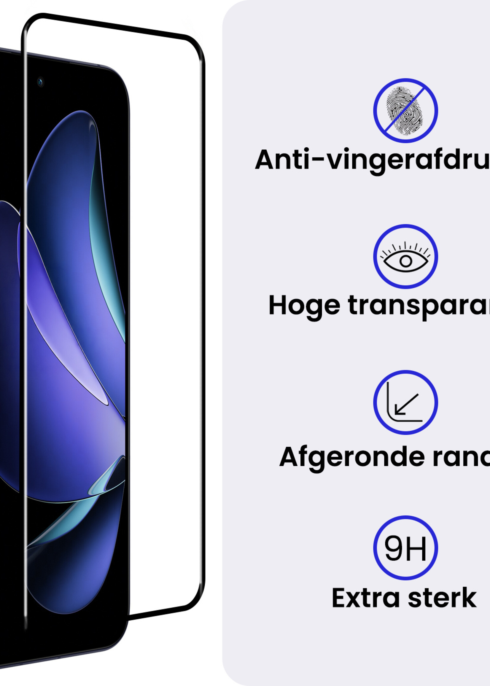 BTH BTH Oppo Reno13 Pro Screenprotector - 2 PACK