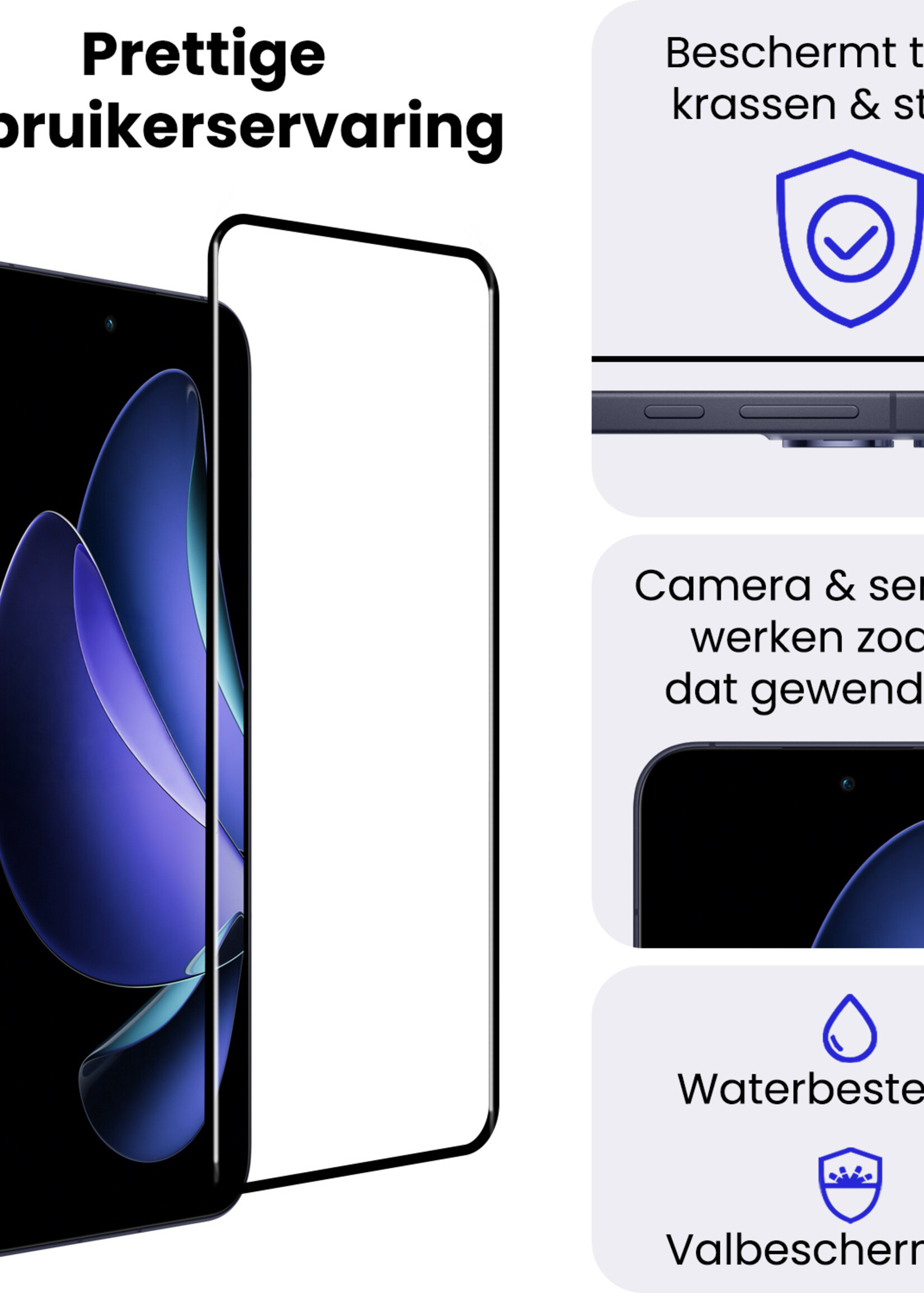 BTH BTH Oppo Reno13 Pro Screenprotector - 2 PACK
