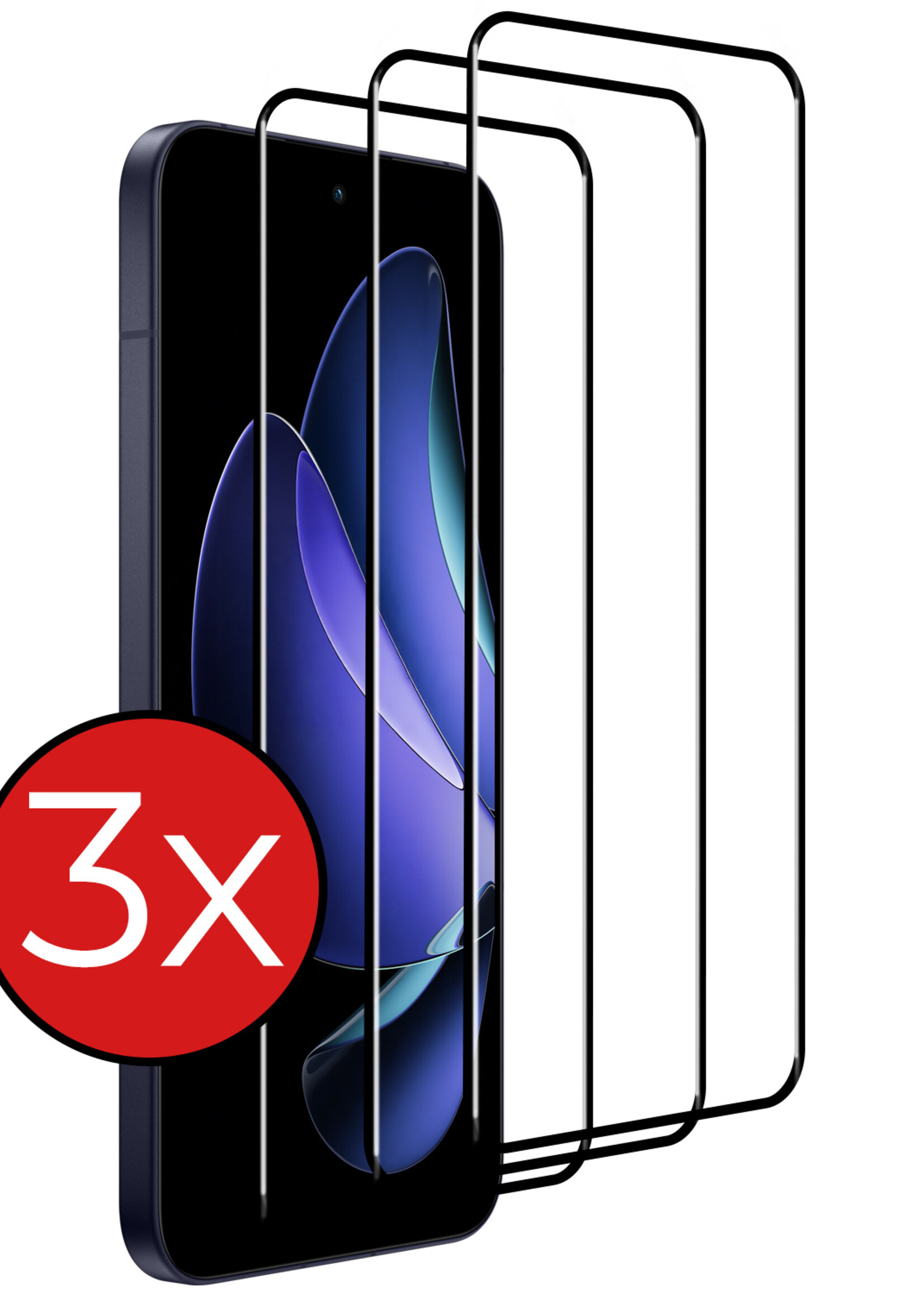 BTH BTH Oppo Reno13 Pro Screenprotector - 3 PACK