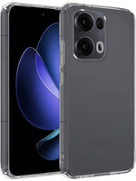 BTH BTH Oppo Reno13 Pro Hoesje Siliconen - Transparant