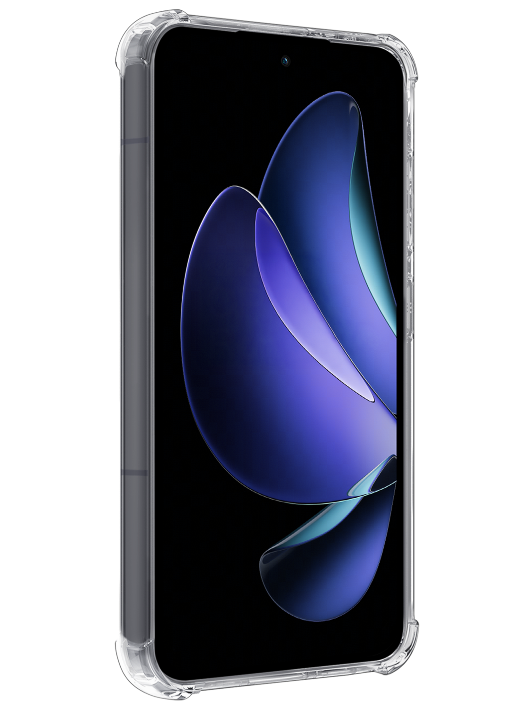 BTH BTH Oppo Reno13 Pro Hoesje Shockproof - Transparant
