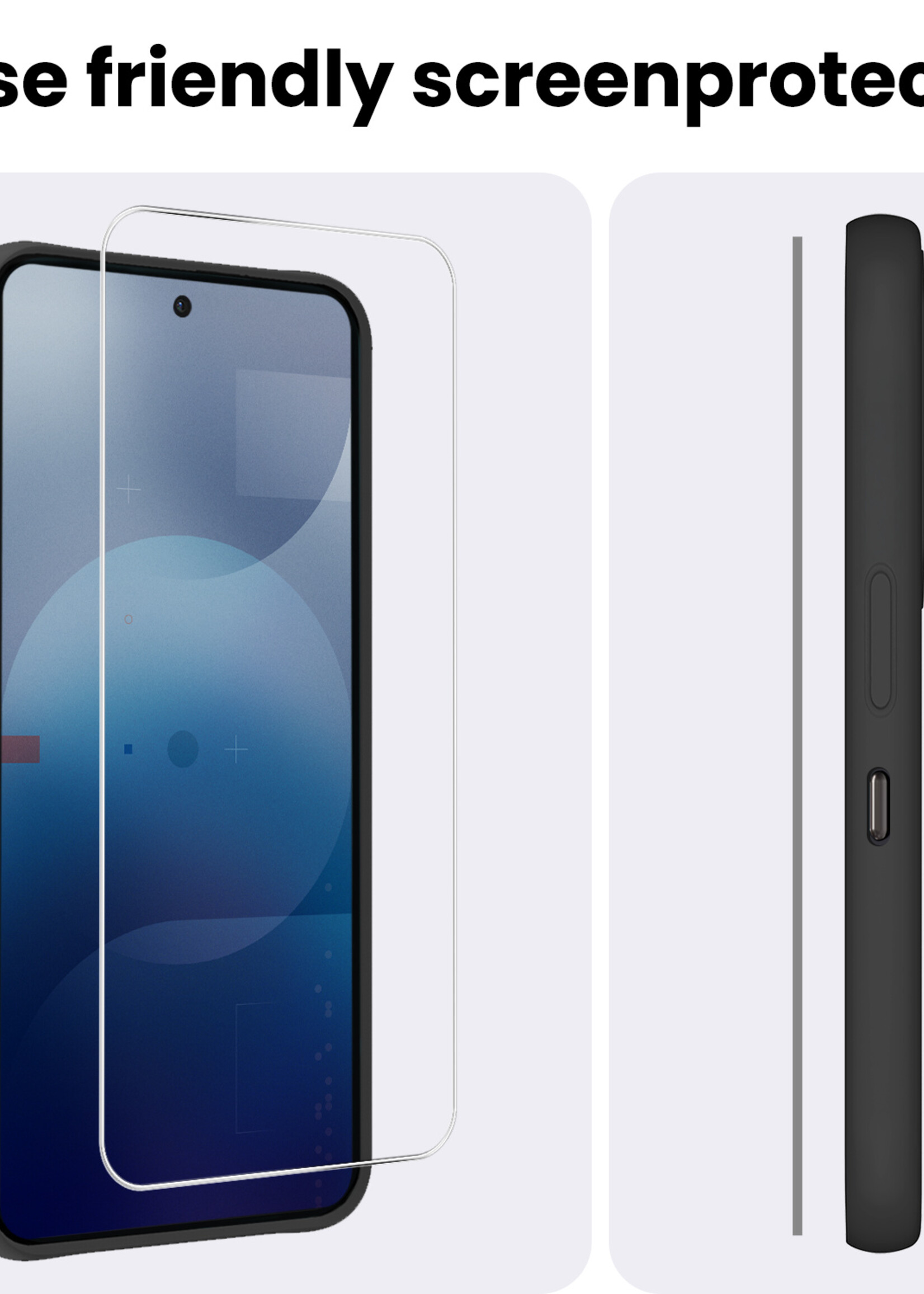 BTH BTH Nothing Phone (3a) Pro Screenprotector Glas  - 3 PACK