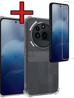 BTH BTH Nothing Phone (3a) Pro Hoesje Shockproof Met Screenprotector