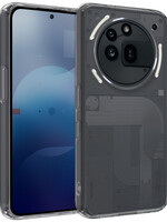 BTH BTH Nothing Phone (3a) Pro Hoesje Siliconen - Transparant