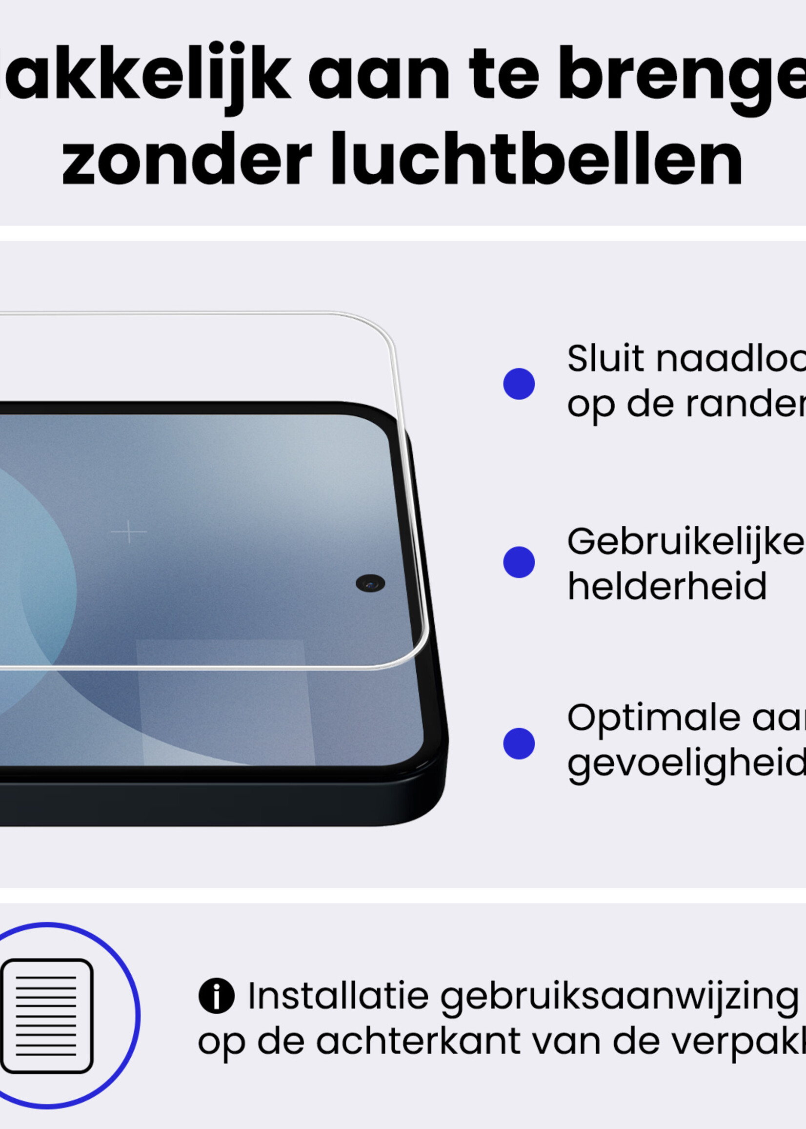 BTH BTH Nothing Phone (3a) Pro Hoesje Siliconen Met Screenprotector - Transparant