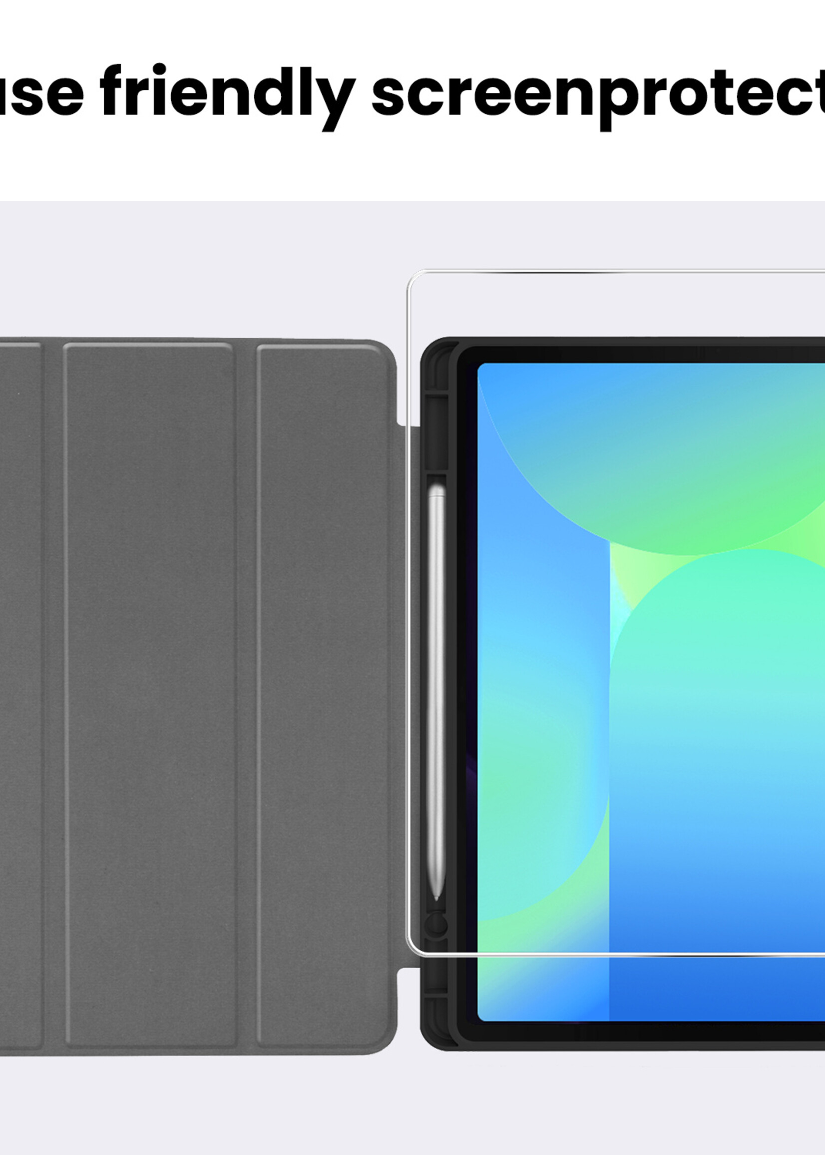 BTH BTH Samsung Galaxy Tab S10 FE Plus Screenprotector - 3 PACK