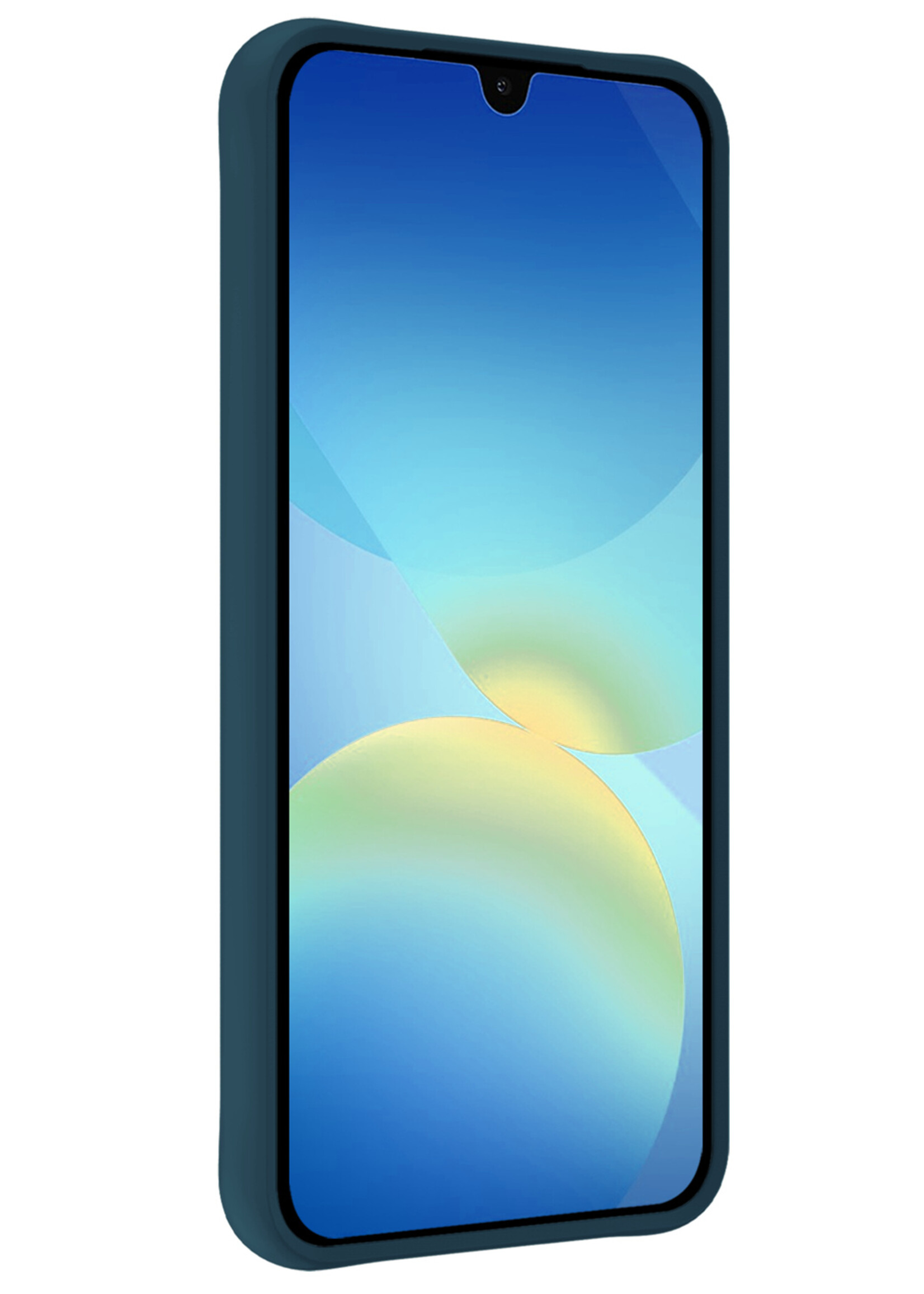 BTH BTH Samsung Galaxy A26 Hoesje Siliconen - Donkerblauw