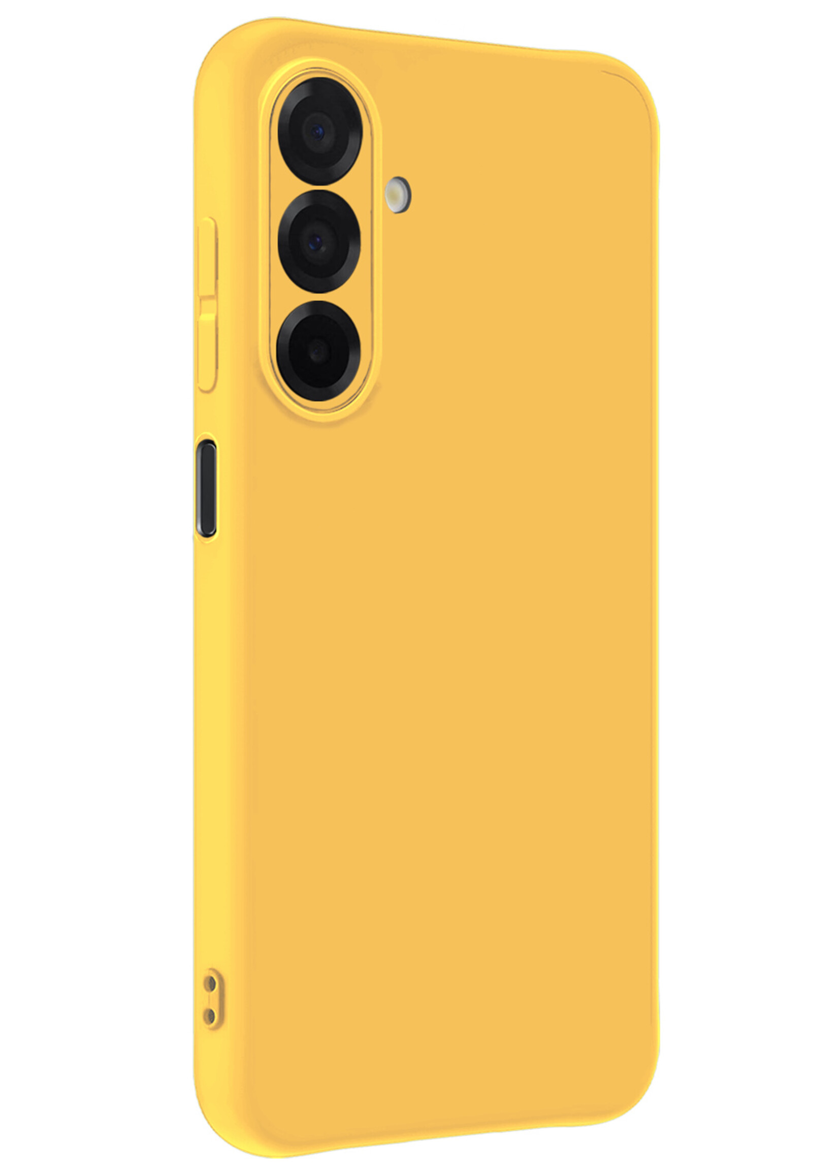 BTH BTH Samsung Galaxy A26 Hoesje Siliconen - Geel