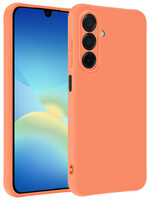 BTH BTH Samsung Galaxy A26 Hoesje Siliconen - Perzik