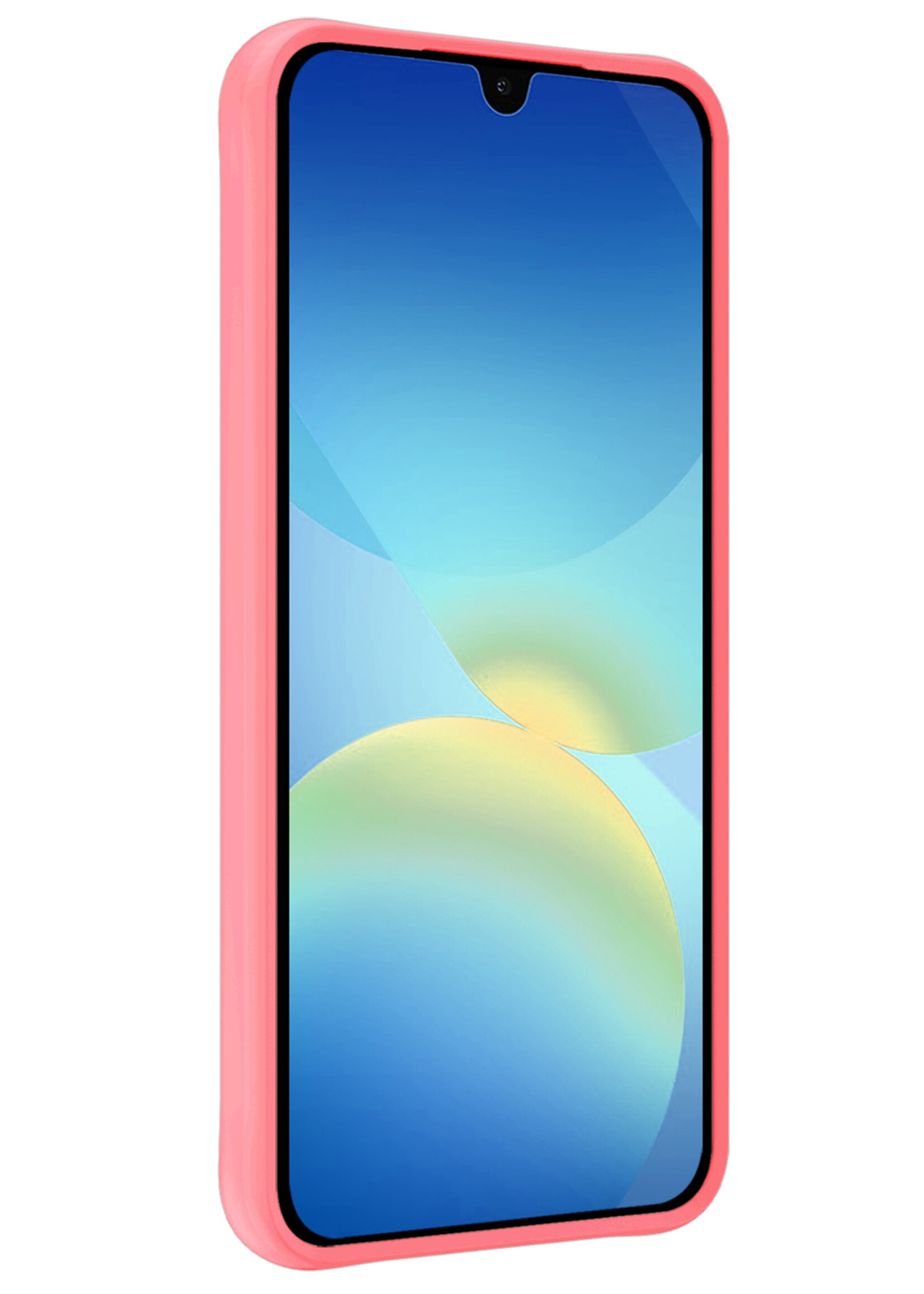 BTH BTH Samsung Galaxy A26 Hoesje Siliconen - Perzik - 2 PACK