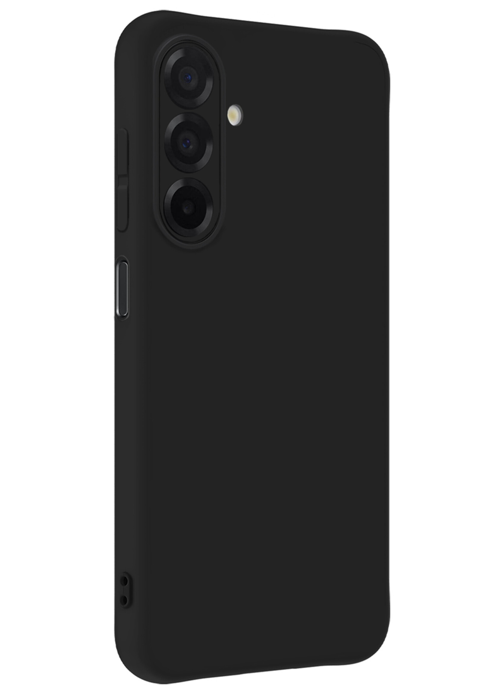 BTH BTH Samsung Galaxy A26 Hoesje Siliconen - Zwart - 2 PACK