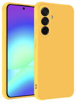 BTH BTH Samsung Galaxy A56 Hoesje Siliconen - Geel