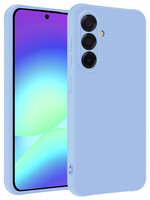BTH BTH Samsung Galaxy A56 Hoesje Siliconen - Lichtblauw