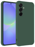 BTH BTH Samsung Galaxy A36 Hoesje Siliconen - Donkergroen