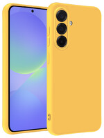 BTH BTH Samsung Galaxy A36 Hoesje Siliconen - Geel