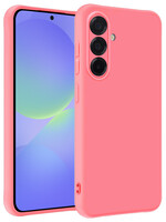 BTH BTH Samsung Galaxy A36 Hoesje Siliconen - Lichtroze
