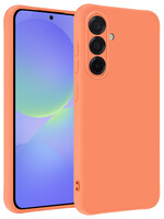 BTH BTH Samsung Galaxy A36 Hoesje Siliconen - Perzik