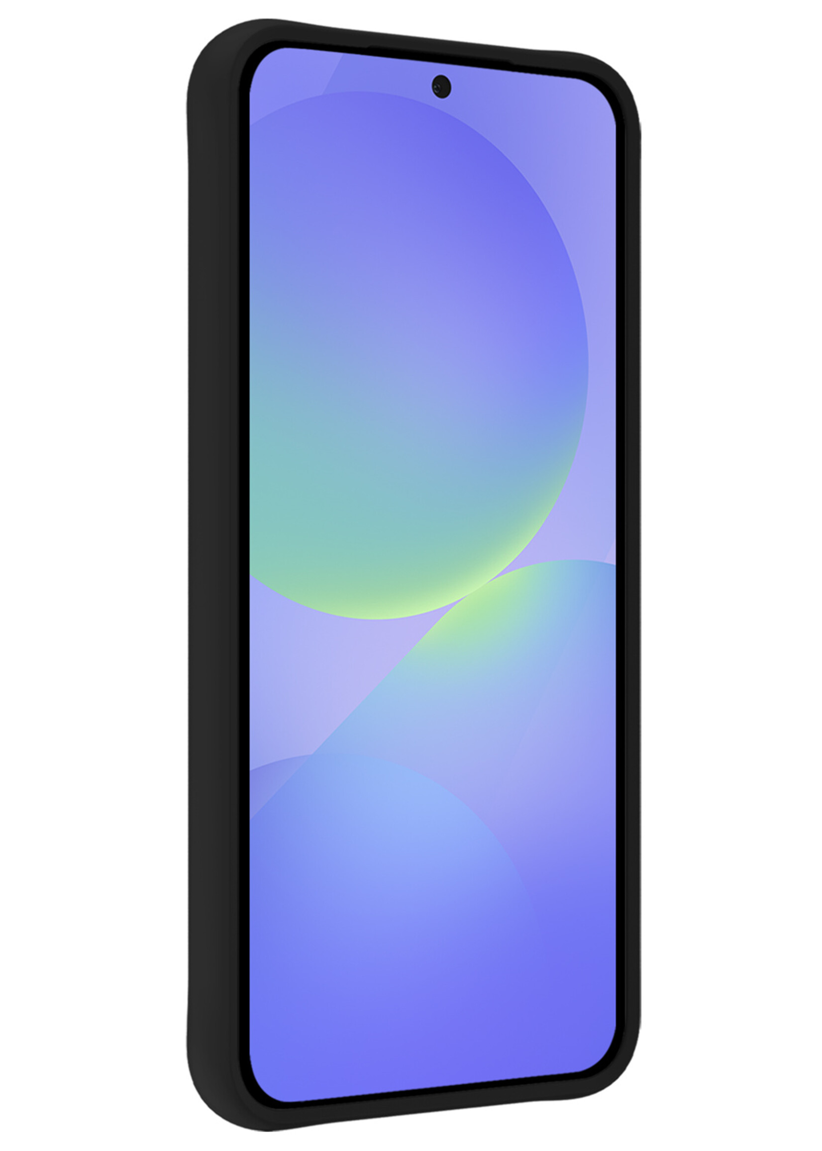 BTH BTH Samsung Galaxy A36 Hoesje Siliconen - Zwart - 2 PACK