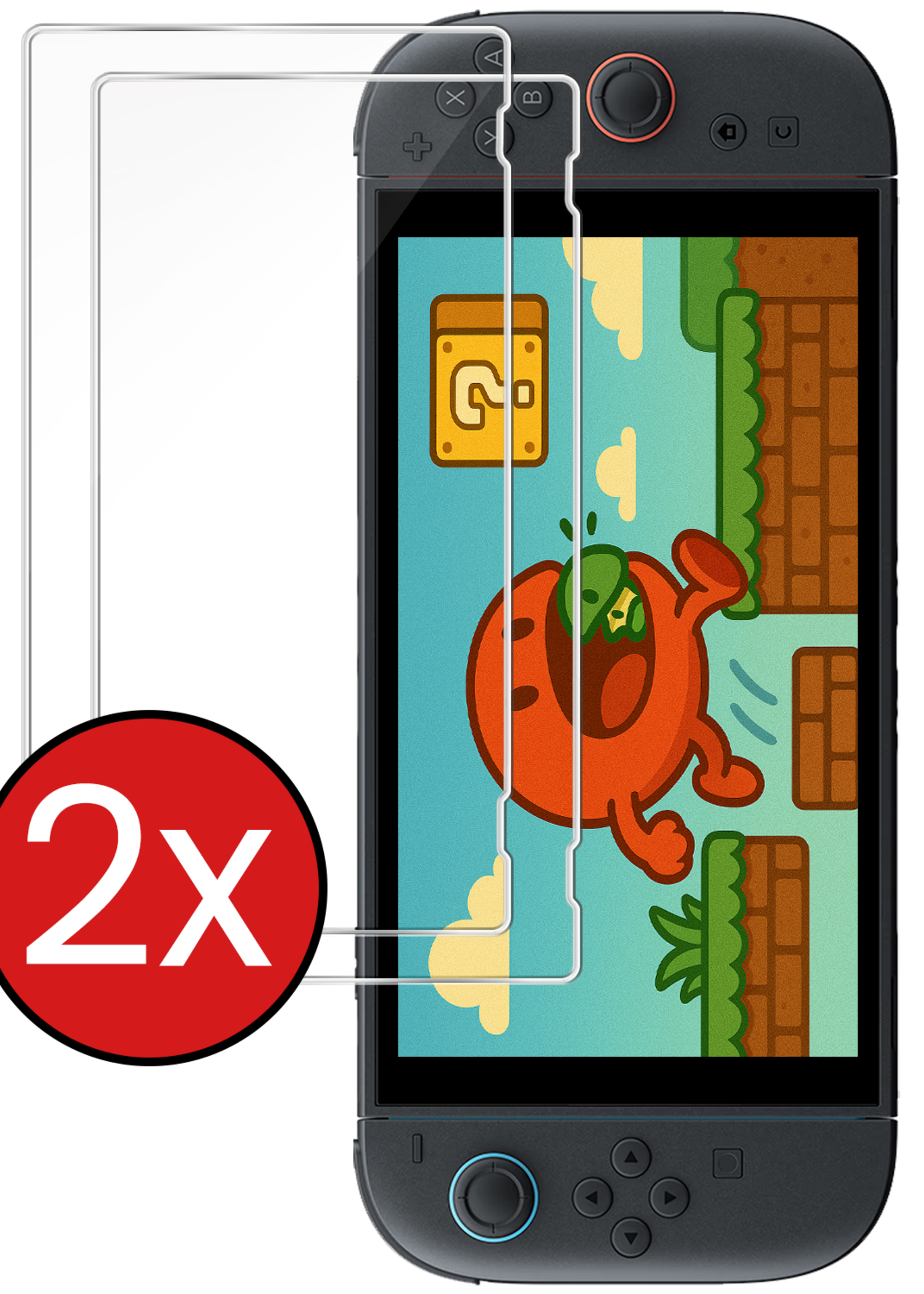 BTH BTH Nintendo Switch 2 Screenprotector - 2 PACK